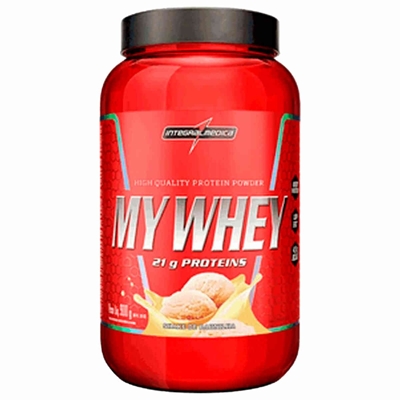 My Whey Integral Médica Baunilha 900g (MP)