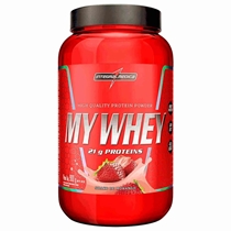 My Whey Integral Médica Morango 900g (MP)