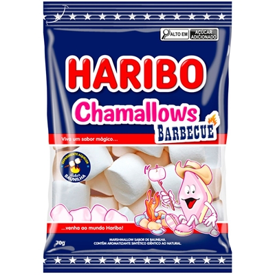 Marshmallow Barbecue Haribo 70g