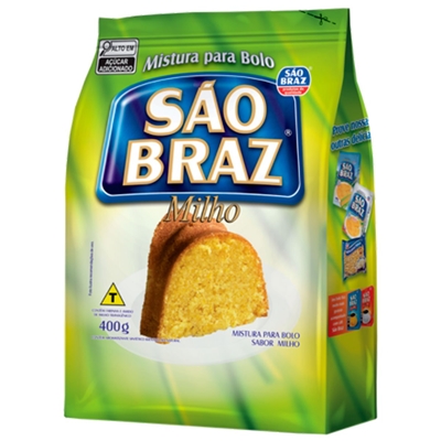 Mistura Para Bolo São Braz Milho 400g