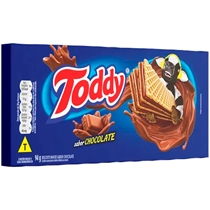 Biscoito Toddy Wafers Chocolate 94g