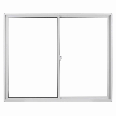 Janela de Correr MGM em Alumínio Vidro Liso 2 Folhas 80x80cm Fênix Branco (MP)