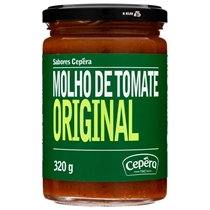 Molho De Tomate Cepêra Original Vidro 320g