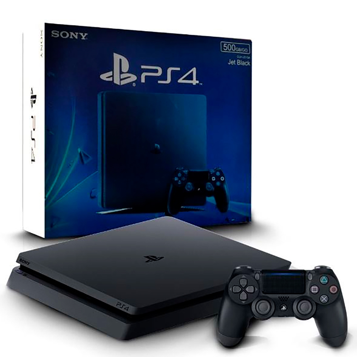 Console Sony Playstation 4 HDR JET 500G Preto | Bemol