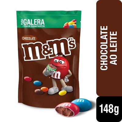 Chocolate M&M Ao Leite 148g