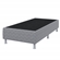 Cama Americana Universal Cinza Solteiro 88x188x39cm