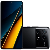 Smartphone Xiaomi Poco X6 Pro 5G 512GB Preto Tela 6.67" Câmera 64MP 12GB RAM