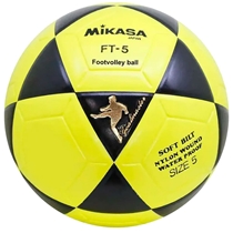 Bola de Futevôlei Couro Sintético Laminado Tamanho 5 Mikasa FT-5 (MP)