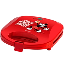 Sanduicheira Mallory Mickey Mouse Funny Plates Vermelha