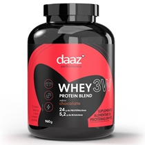 Whey Protein Blend 3W Daaz Sabor Chocolate 960g