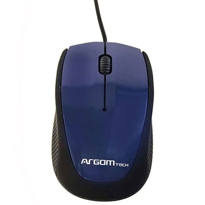 Mouse Argom USB MS-0014L Azul (MP)