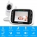 Babá Eletrônica Hellobaby Câmera Digital e Visão Noturna LCD Branco