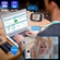 Babá Eletrônica Hellobaby Câmera Digital e Visão Noturna LCD Branco