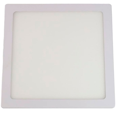 Painel Led Bronzearte Slim Quadrado Embutir Bivolt 18W 6500K (MP)