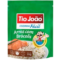Arroz Com Brócolis Tio João Cozinha Fácil 250g