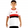 Camisa De Futebol Braziline Flamengo Infantil 3G - 12 anos (MP)