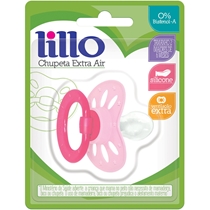 Chupeta Extra Air Lillo Rosa Tam 2