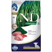 Ração N&D Spirulina Cães Filhote Mini Cordeiro 7kg (MP)