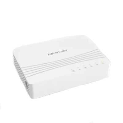 Switch Hikvision 8 Portas 10-100-1000 Gigabit Branco DS-3E0508D-E (MP)