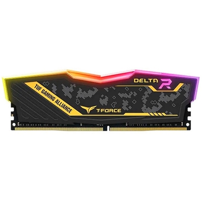 Memória RAM T-Force para Desktop TUF RGB 8GB DDR4 3200MHz TF9D48G3200HC16C0 (MP)