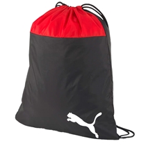 Mochila Sacola Puma Team Goal Gym Sack Preta e Vermelha 23 (MP)