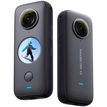 Câmera de Ação Insta360 One X2 360 Com Wifi Prova D'água Preto