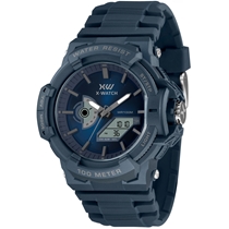 Relógio X-watch Masculino Azul XMPPA345 D1DX