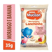 Snack Nestlé Mucilon Morango E Banana 35g