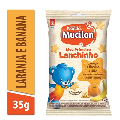 Snack Nestlé Mucilon Laranja E Banana 35g