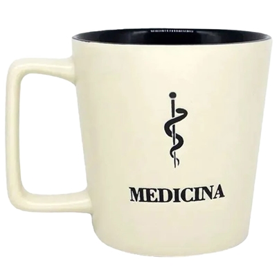 Caneca Zonacriativa Buck Profissões Medicina 400ML(MP)