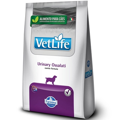 Ração Vet Life Cães Adultos Urinary Ossalati 10,1kg (MP)