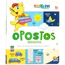 Livro Infantil Todolivro Escolinha Opostos Opposites (MP)