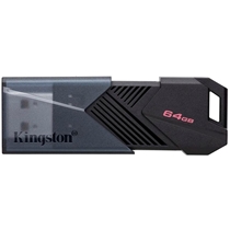 Pen Drive Kingston Exodia Onix 64GB USB 3.2 DTXON/64GB Preto (MP)