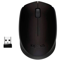 Mouse Logitech Óptico Wireless M170 Preto (MP)