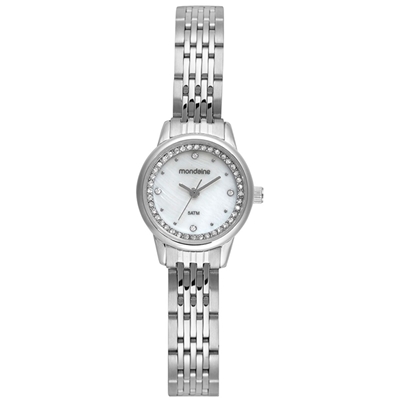 Relógio Mondaine Feminino Prata 32751L0MVNE2