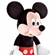 Pelúcia Multikids Mickey Mouse com Som 33cm (MP)
