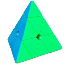 Cubo Mágico Jiehui Cube Pirâmide Color (MP)