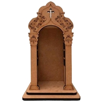 Capela Rústica Santorine MDF 17cm (MP)