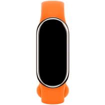 Bracelete de Silicone Xiaomi Smart Band 8 Laranja