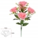 Buquê Rosa Artificial Florarte 39cm Rosa (MP)