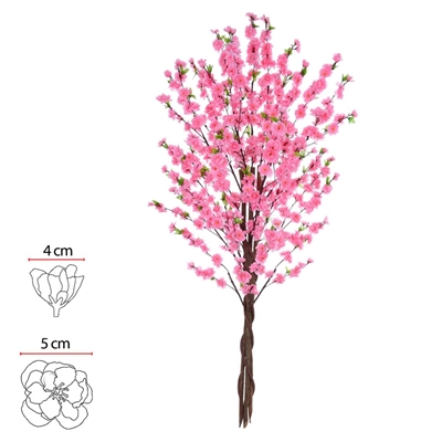 Cerejeira Artificial Florarte 1,6m Rosa (MP)