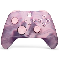 Controle Microsoft Sem Fio Xbox Dream Vapor Rosa e Roxo