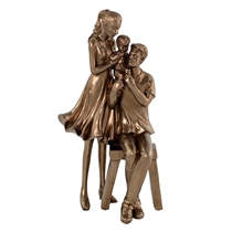Estátua Noritex Família Bronze 437-4910889