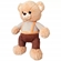 Pelúcia Sunn Toys Urso Com Suspensório 60cm CH1737 (MP)