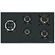 Cooktop 5 Bocas Tramontina A Gás Penta Side Plus Preto