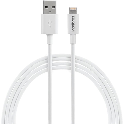 Cabo Lightning Intelbras 1.2 Metros 12PB Branco