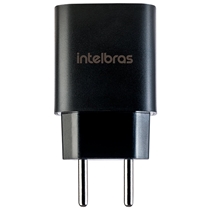 Carregador Sem Fio Intelbras Corrente Alternada USB Power 20W EC 10 Preto