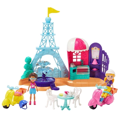 Playset Mattel Polly Pocket Paris GKL61