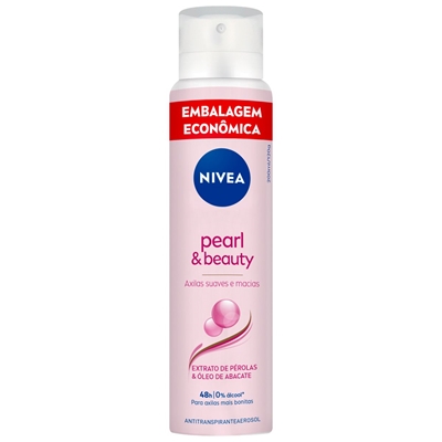 Desodorante Aerosol Nivea Pearl & Beauty Feminino 200ml