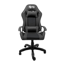 Cadeira Gamer ELG Syprax Com Apoio Lombar e Cervical Preto CH36BK